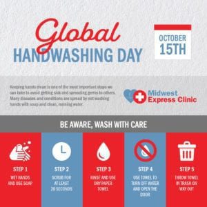 Get Scrubbing: Oct. 15 is Global Handwashing Day