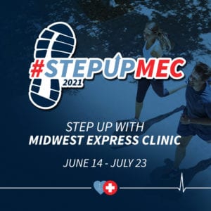 Midwest Express Clinic announces first-ever “Step Up with Midwest Express Clinic” challenge