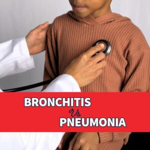 Bronchitis vs. Pneumonia