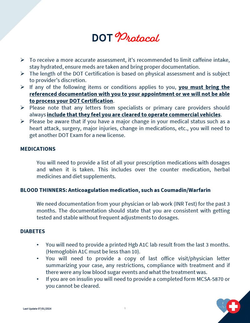 DOT Protocol Consent Form image