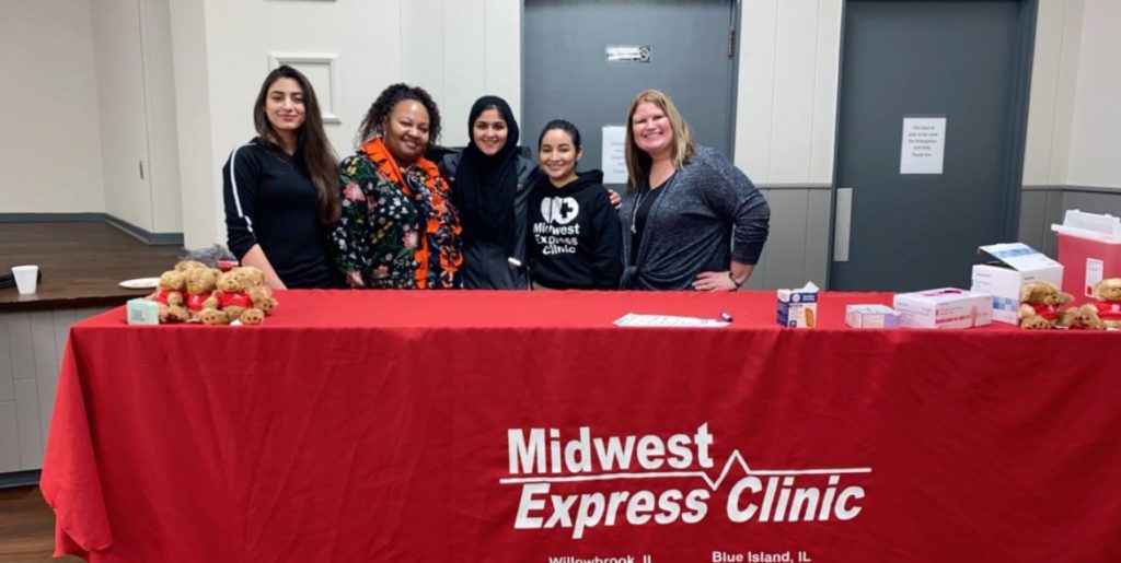 Toy Giveaway in Hammond, IN with Midwest Express Clinic