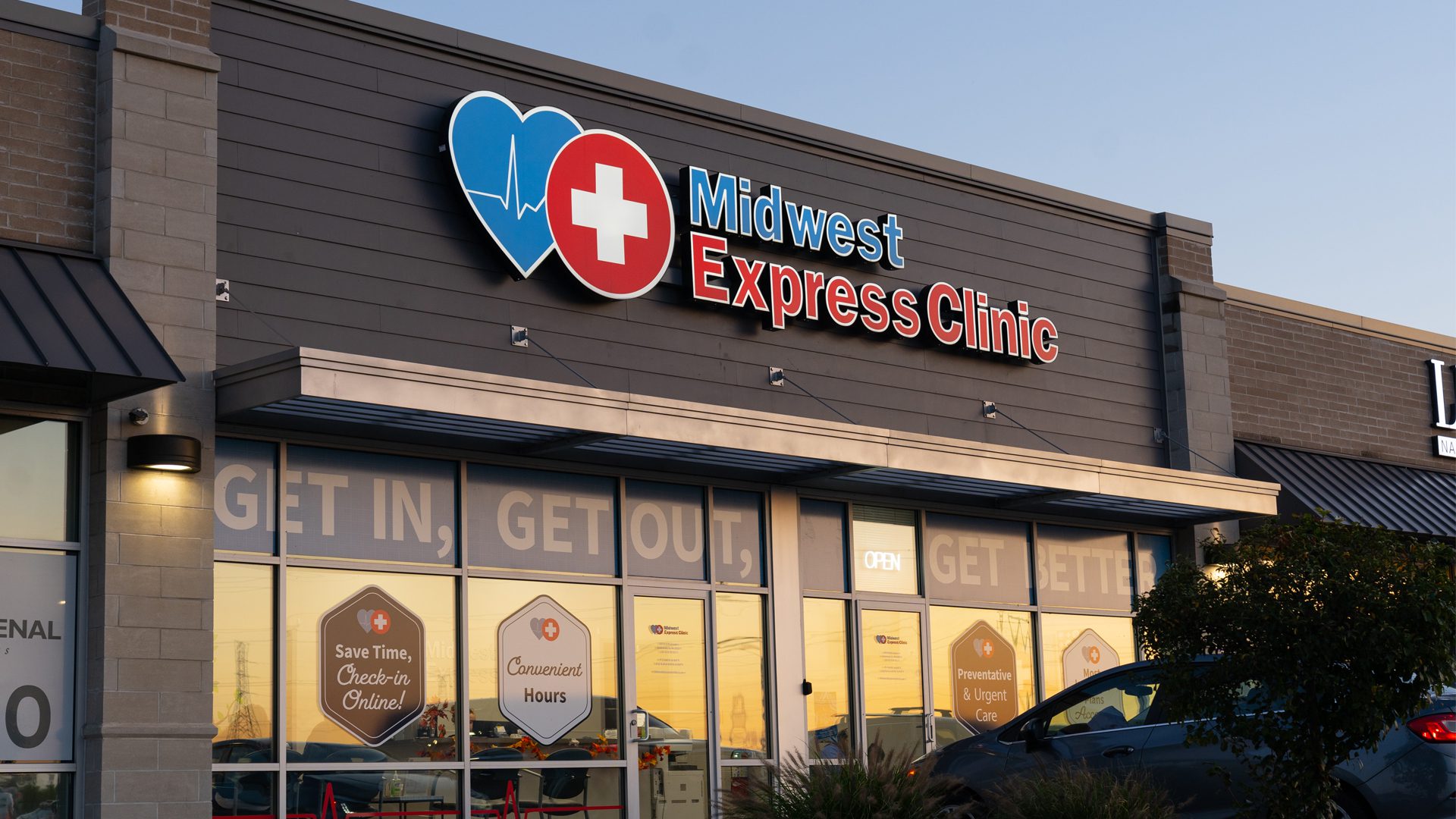 North Hammond Midwest Express Clinic Location Storefront