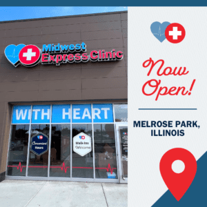 Midwest Express Clinic is Now Open in Melrose Park, Illinois!