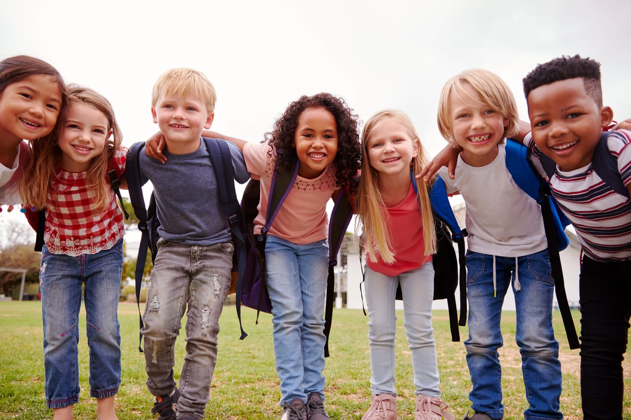 Elementary students excited to start school